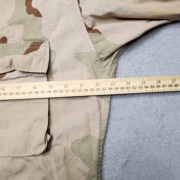 US Military Coat Medium X-Long Desert Camouflage Pattern Combat Jacket - Picture 10 of 15